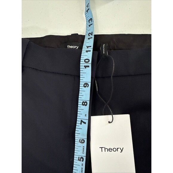 Theory Pants Womens 12 Navy Classic Suit Office Siren Office - Picture 6 of 10